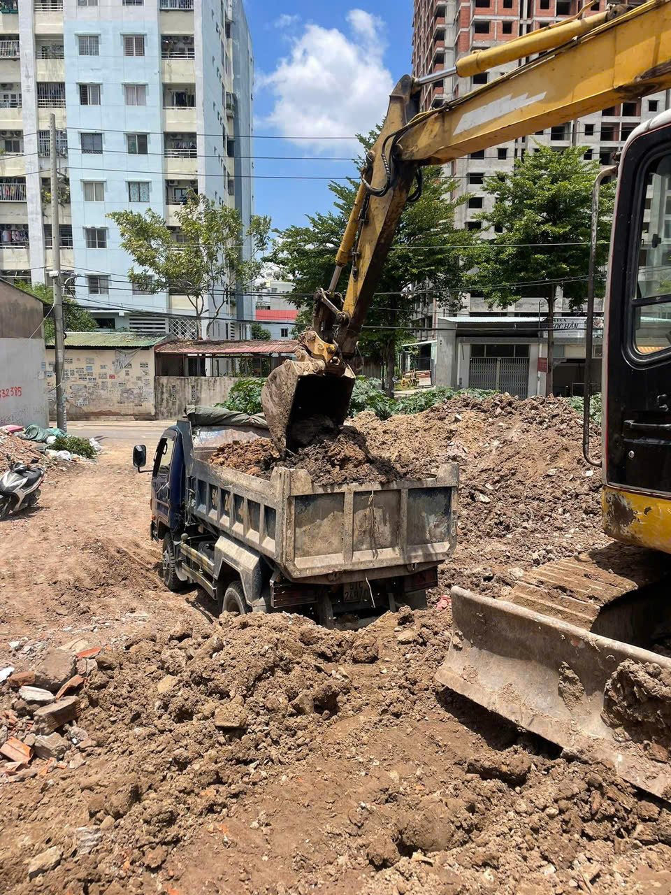 Công trình phá dỡ thực tế